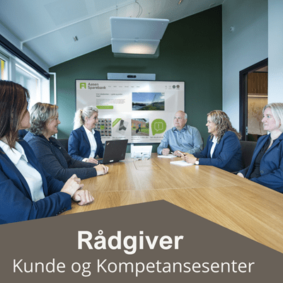 Rådgiver Kunde og kompetansesenter