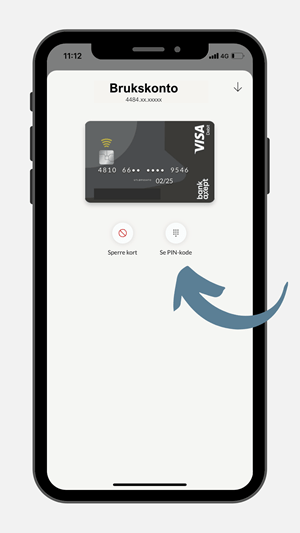 Se Pin-kode i mobilbanken